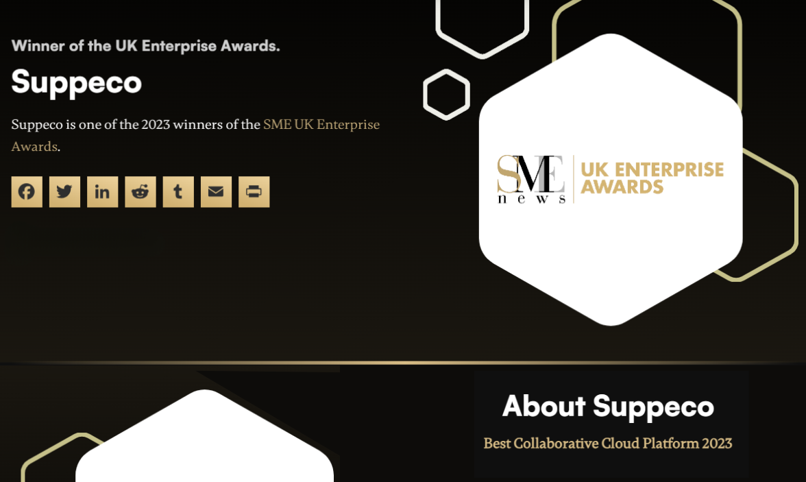 sme awards 2023 SME awards 2023 Enterprise cloud collaboration winner